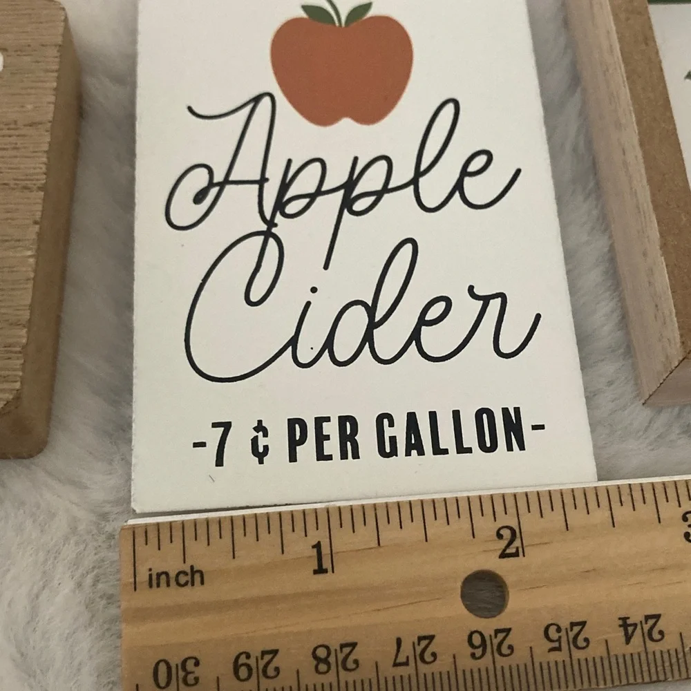 Target BP 2022 Rustic Fall Decor Set with Apple Theme
